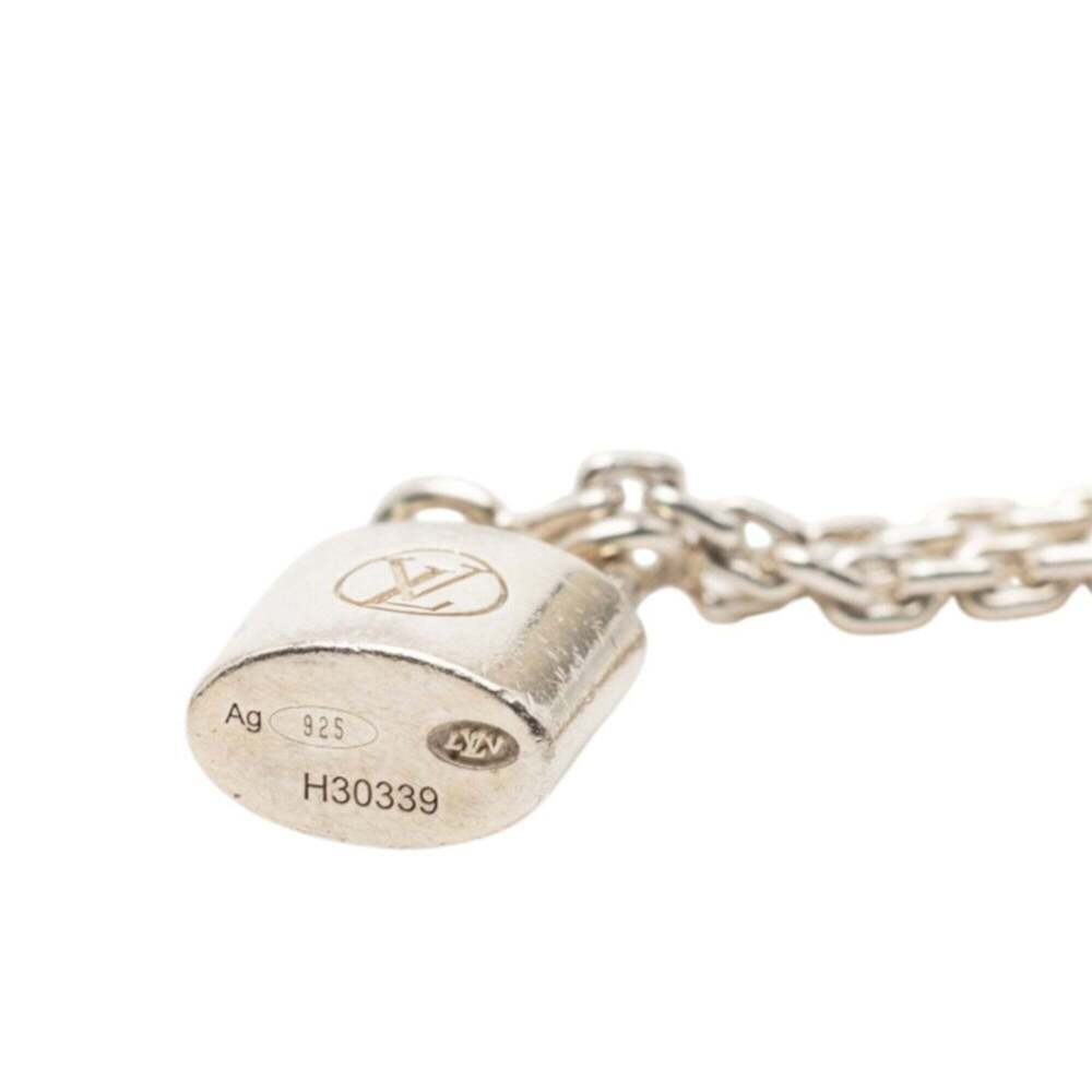 LOUIS VUITTON Silver Lockit Charm Bracelet - Picture 5 of 5